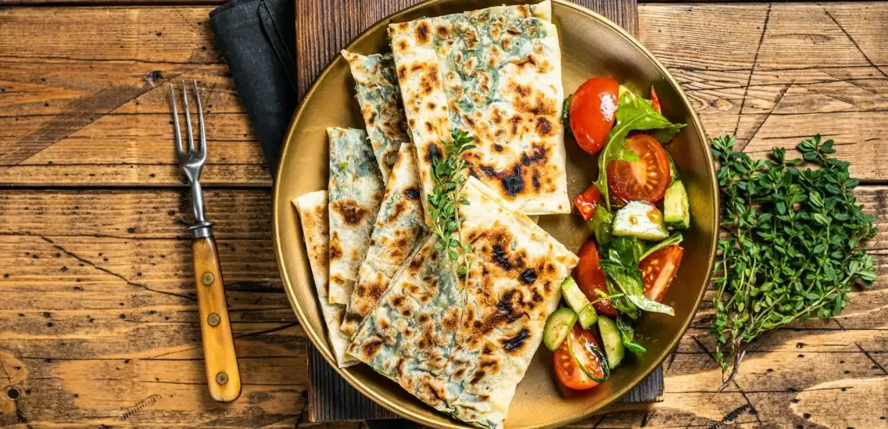 Ispanak Kaşarlı Gözleme